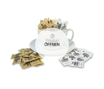 Tasse für Zuckerbeutel